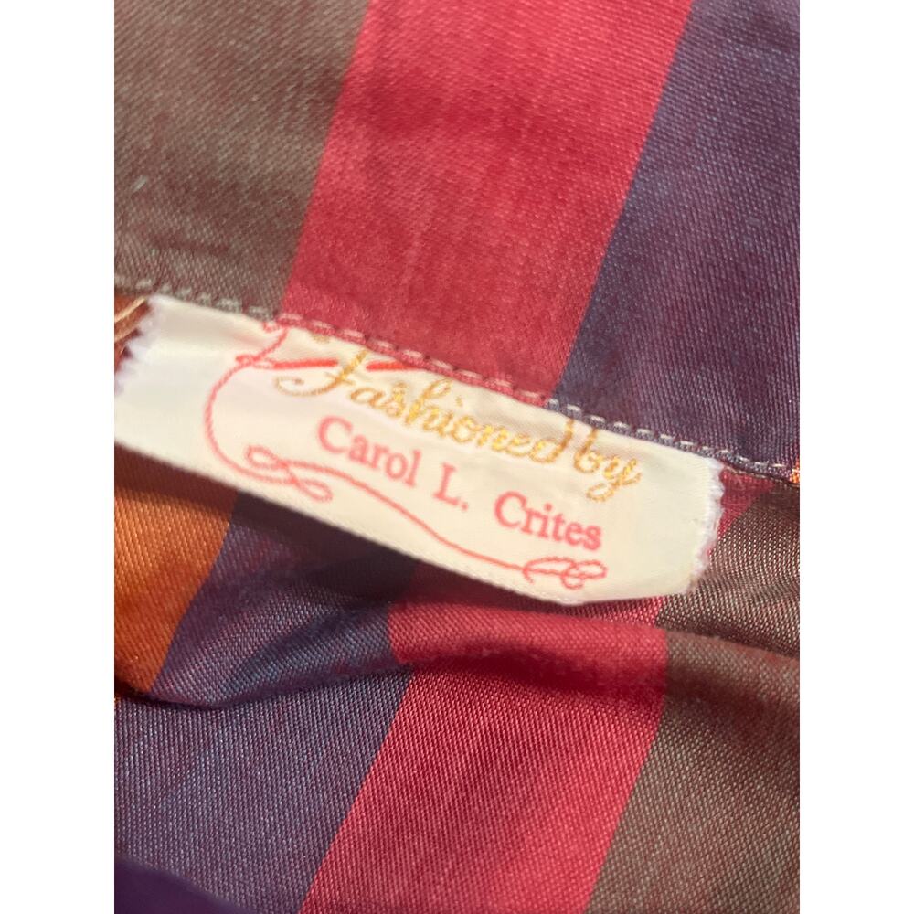 Vintage-style rainbow striped cotton dress! 👗 - Picture 4 of 4